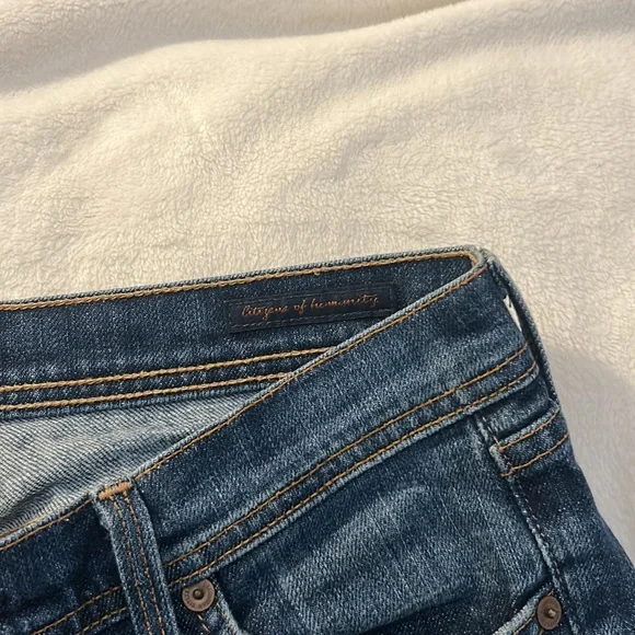 CITIZENS OF HUMANITY Low Waist Straight Leg